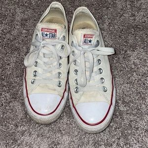 White womens converse